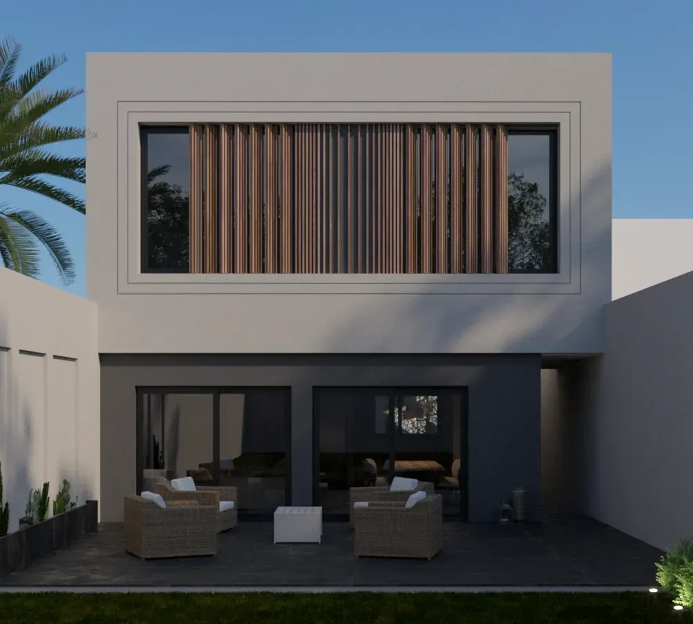 Render exterior Casa Devoto — Design Ready