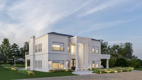 Render exterior Casa Milán — Design Ready