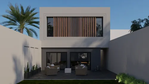 Render exterior Casa Devoto — Design Ready