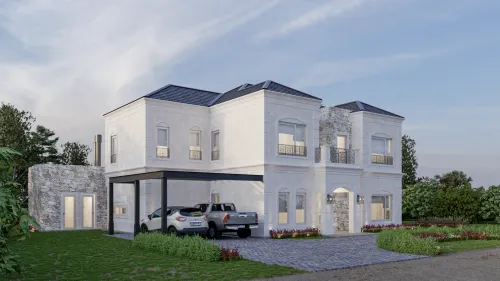 Render exterior Casa Tropea — Design Ready