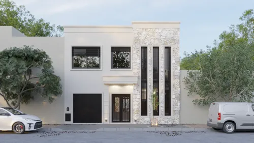 Render exterior Casa Sidney — Design Ready