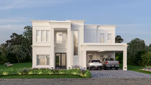 Render exterior Casa Washington — Design Ready