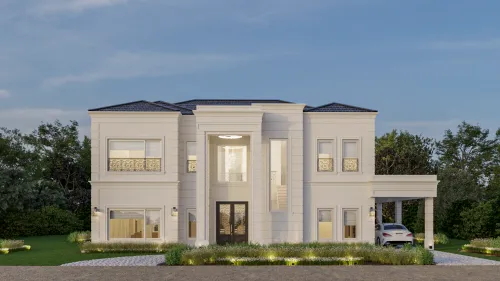Render exterior Casa Milán — Design Ready