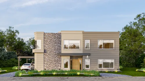 Render exterior Casa Denver — Design Ready