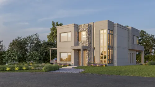 Render exterior Casa Berlín — Design Ready