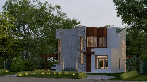 Render exterior Casa Gimena — Design Ready