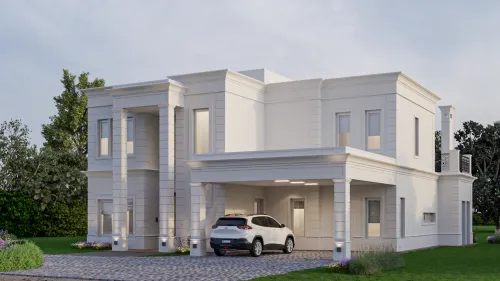 Render exterior Casa Washington — Design Ready