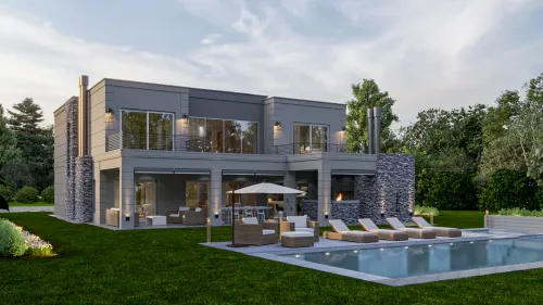 Render exterior Casa Denver — Design Ready