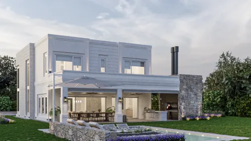 Render exterior Casa Barcelona — Design Ready