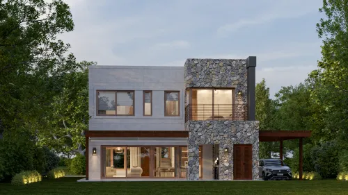 Render exterior Casa Gimena — Design Ready