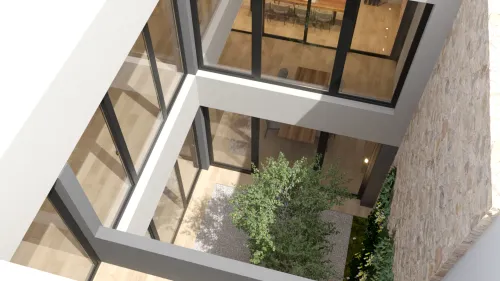 Render exterior Casa Romina — Design Ready