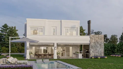 Render exterior Casa Barcelona — Design Ready