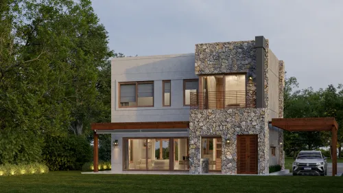 Render exterior Casa Gimena — Design Ready