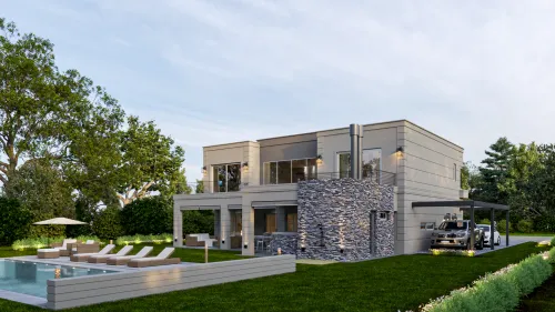 Render exterior Casa Denver — Design Ready