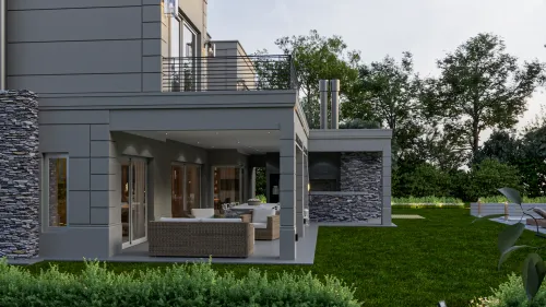 Render exterior Casa Denver — Design Ready