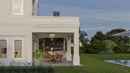 Render exterior Casa Barcelona — Design Ready