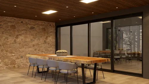 Render exterior Casa Romina — Design Ready