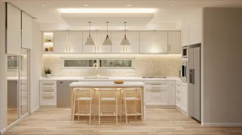 Render interior Casa Washington — Design Ready