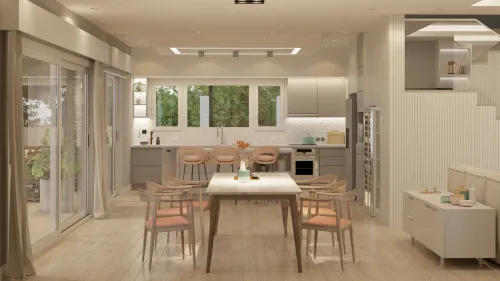 Render interior Casa Lyon — Design Ready
