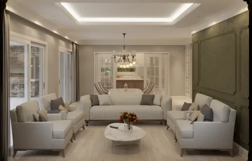 Render interior Casa Mendoza — Design Ready