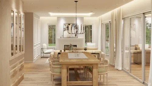 Render interior Casa Washington — Design Ready