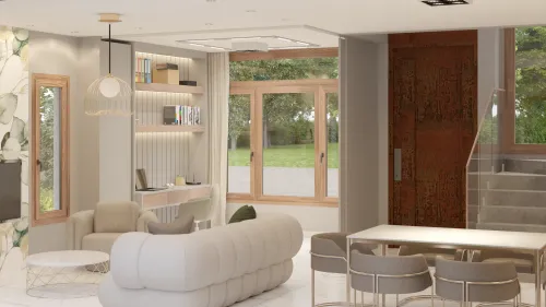 Render interior Casa Gimena — Design Ready