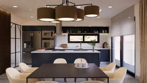 Render interior Casa Madrid — Design Ready