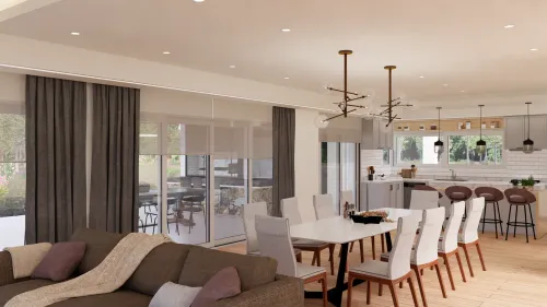 Render interior Casa Milán — Design Ready