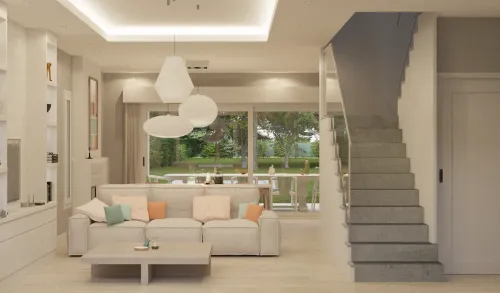 Render interior Casa Lyon — Design Ready