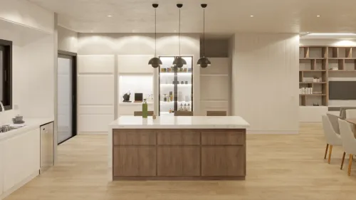 Render interior Casa Sidney — Design Ready