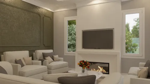 Render interior Casa Mendoza — Design Ready
