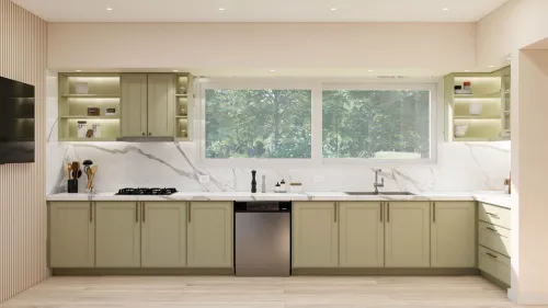 Render interior Casa San Isidro — Design Ready