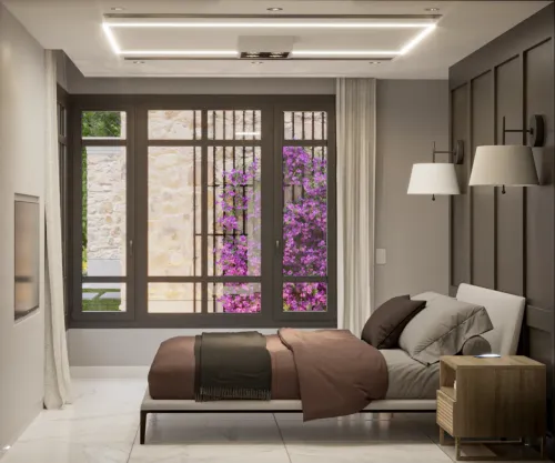 Render interior Casa Malibu — Design Ready
