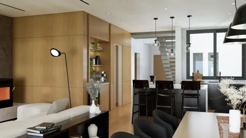 Render interior Casa Devoto — Design Ready