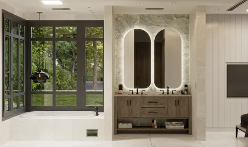 Render interior Casa Malibu — Design Ready