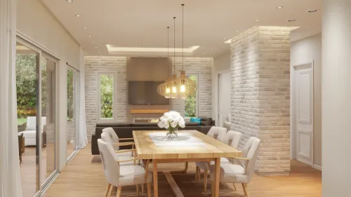 Render interior Casa Bruselas — Design Ready