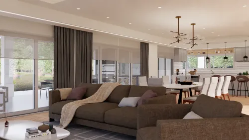 Render interior Casa Milán — Design Ready