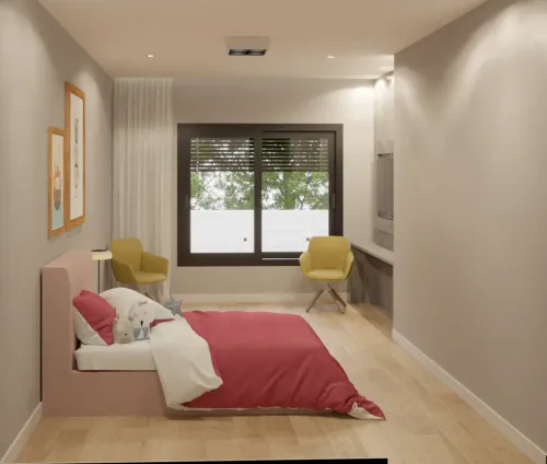 Render interior Casa Sidney — Design Ready