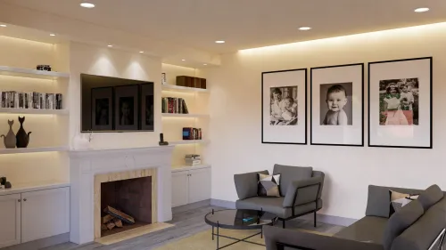 Render interior Casa Madrid — Design Ready