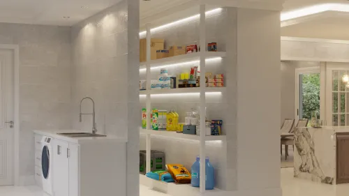 Render interior Casa Mendoza — Design Ready