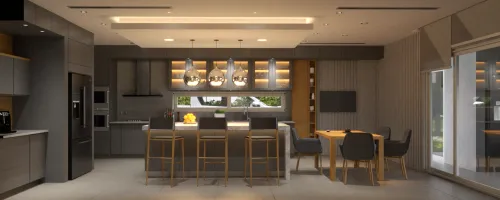 Render interior Casa Denver — Design Ready