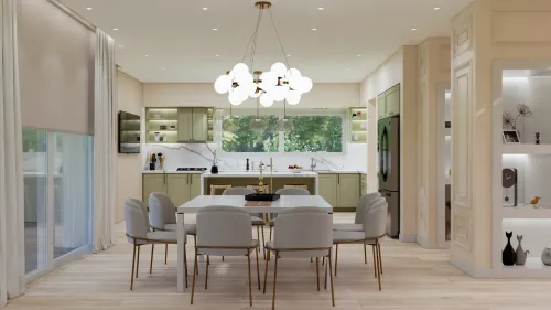 Render interior Casa San Isidro — Design Ready
