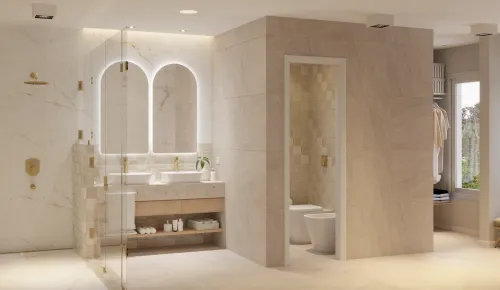 Render interior Casa Washington — Design Ready
