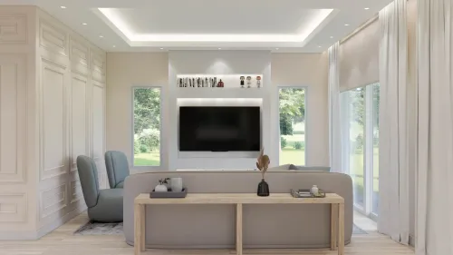 Render interior Casa San Isidro — Design Ready