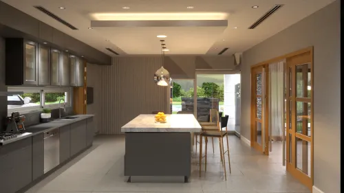 Render interior Casa Denver — Design Ready