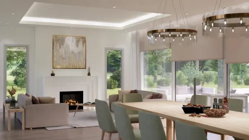 Render interior Casa Milán — Design Ready