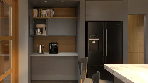 Render interior Casa Denver — Design Ready