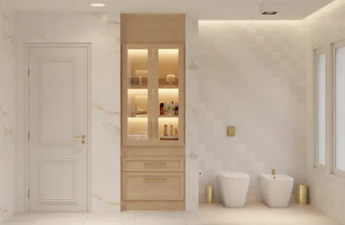 Render interior Casa Washington — Design Ready