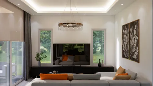 Render interior Casa Florencia — Design Ready
