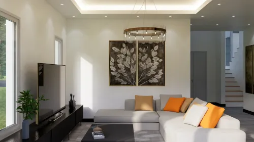 Render interior Casa Florencia — Design Ready